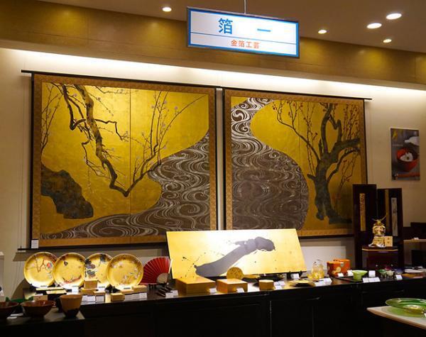 銀座三越で「金沢展」。東京初出店の葛きり、300万円金箔屏風、芸妓も来場