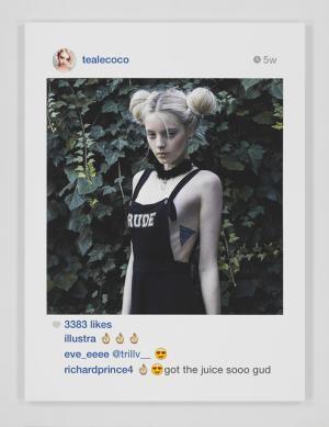 インスタグラムの膨大な顔を作品に、原宿のリチャード・プリンス個展