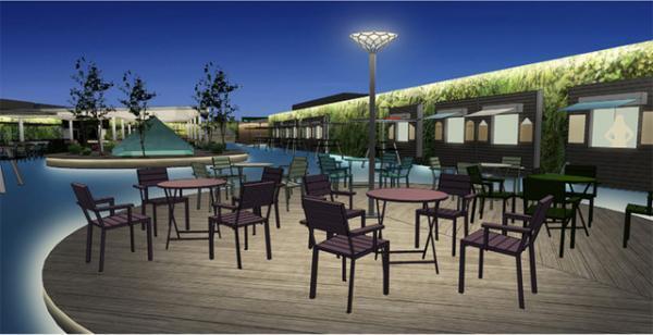 西武池袋店屋上に“空中庭園”誕生、モネ「睡蓮」の中で季節や世界の料理が楽しめる