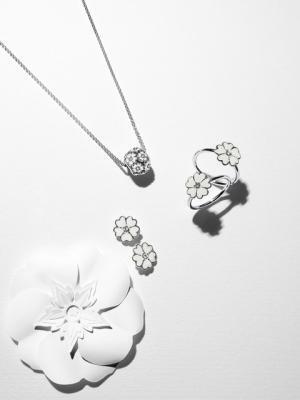 可憐なデイジーや蝶をリング・チャームに。パンドラ15年スプリング