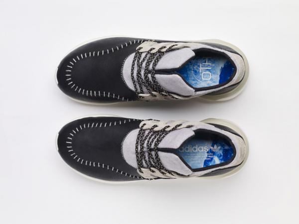 アディダス×オーティーエイチ、18世紀にアメリカを往来したカナダ人から着想を得たスニーカー