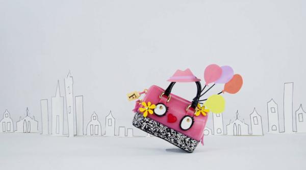 フルラ×絵本イラストレーター殿内真帆のコラボバッグ発売