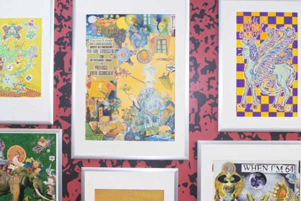 ヴィヴィアンの異色コラボ、サイケアートの奇才グアルナッチャが来日個展