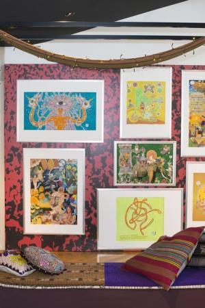 ヴィヴィアンの異色コラボ、サイケアートの奇才グアルナッチャが来日個展