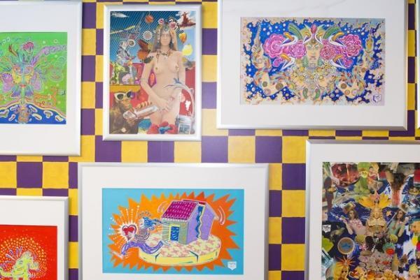 ヴィヴィアンの異色コラボ、サイケアートの奇才グアルナッチャが来日個展