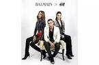 「H&M×BALMAIN」コラボコレクション、ジョーダン・ダンらが初披露