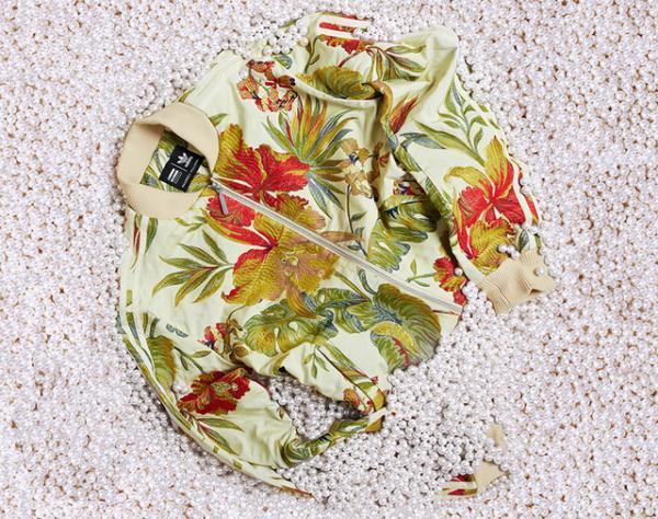 “アディダス×ファレル”でフローラルな新作。世界限定200着ジャケット＆スタンスミス