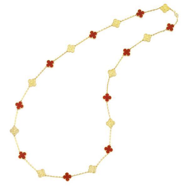 ヴァン クリーフ、幸せの象徴「アルハンブラ」のイベント開催。アーカイブネックレスも復刻