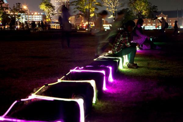 “新たな横浜夜景”を創造する、省エネ×アートなイルミネーション開催