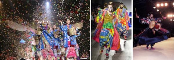 “100mランウェイ”を全力疾走!? 山本寛斎ファッションショーに秋元梢ら出演