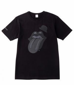 タケオキクチ×THE ROLLING STONES、モノトーン仕上げのリップス＆タンTシャツ発売
