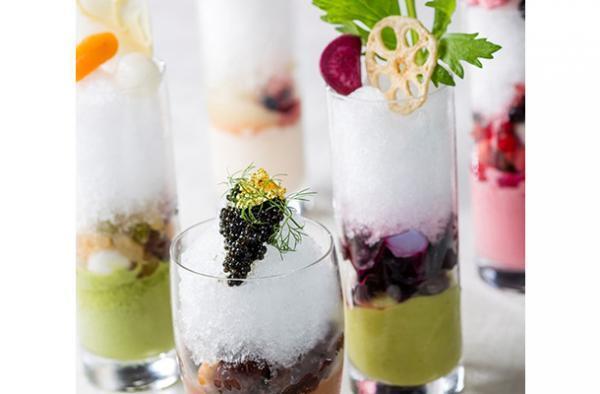 「キャビア」を乗せたかき氷、夏季限定でストリングスホテル東京に登場