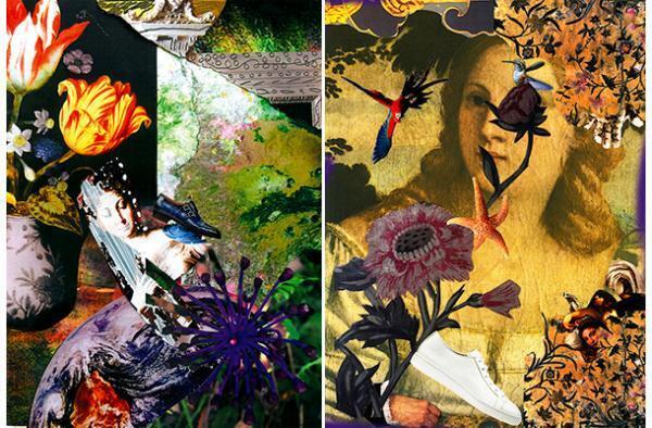 フェンディも手掛けた映像作家デュオが制作、「サントーニ」2016春夏コラージュの世界