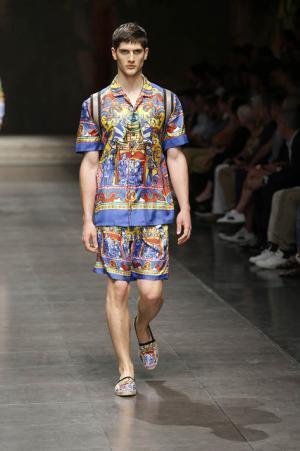 ドルチェ＆ガッバーナのシチリアオリエンタル【2016春夏メンズ】