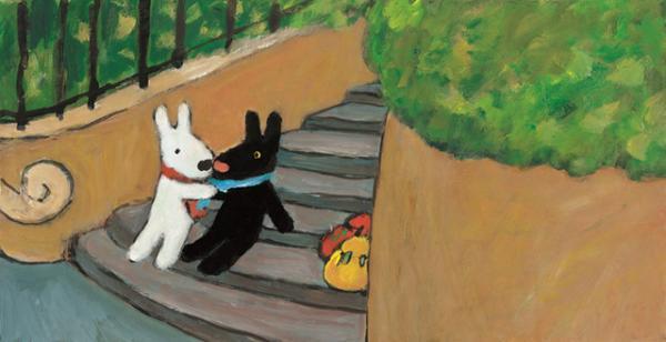 絵本『リサとガスパール』日本語版刊行15周年の展覧会、未公開作品の原画や初期のラフスケッチなどを公開