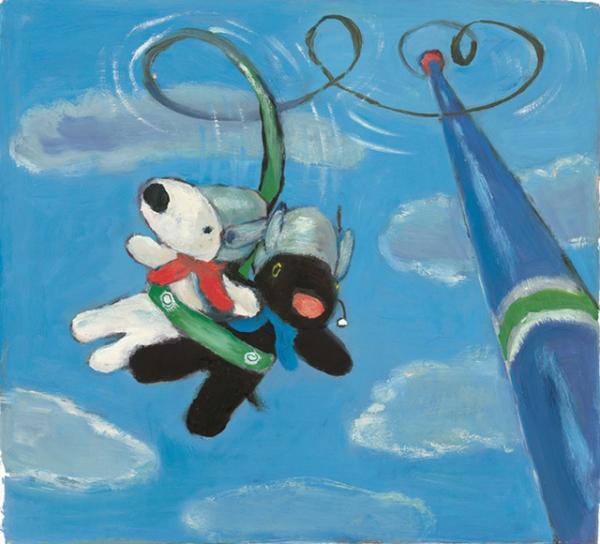 絵本『リサとガスパール』日本語版刊行15周年の展覧会、未公開作品の原画や初期のラフスケッチなどを公開