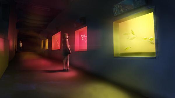 水族館で花咲き誇る…チームラボが江ノ島の夜を彩る「アクアリウム」開催