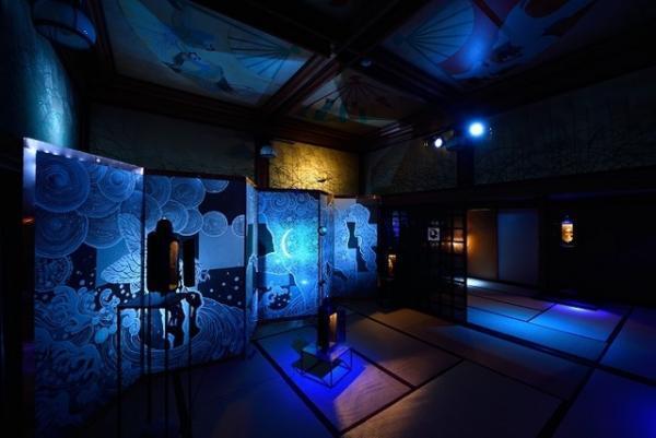 日本の夏感じるイルミネーション「和のあかり×百段階段」展が目黒雅叙園で開催