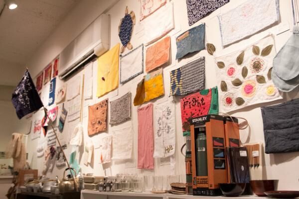暮らしの道具松野屋繋げる仕事×荒物雑貨展では、雑巾展も同時開催