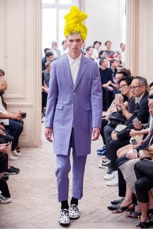 コム デ ギャルソン・オム プリュスの切り刻まれたテーラリング【2016春夏メンズ】