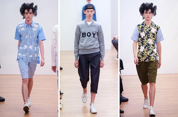 コム デ ギャルソン・シャツはパンチングで描くキュートなネイチャー【2016春夏メンズ】