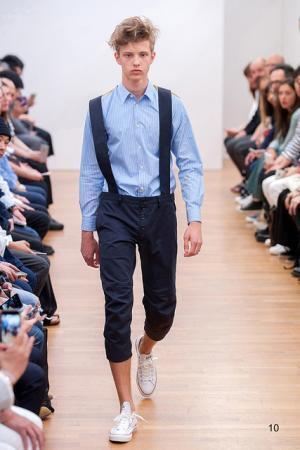 コム デ ギャルソン・シャツはパンチングで描くキュートなネイチャー【2016春夏メンズ】