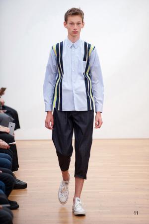 コム デ ギャルソン・シャツはパンチングで描くキュートなネイチャー【2016春夏メンズ】