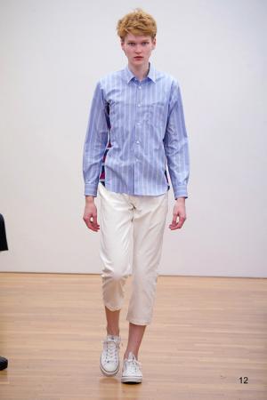 コム デ ギャルソン・シャツはパンチングで描くキュートなネイチャー【2016春夏メンズ】