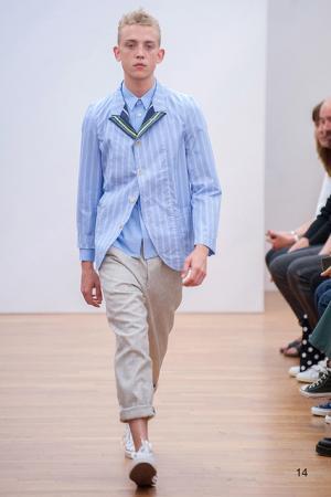 コム デ ギャルソン・シャツはパンチングで描くキュートなネイチャー【2016春夏メンズ】