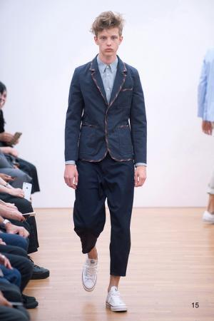 コム デ ギャルソン・シャツはパンチングで描くキュートなネイチャー【2016春夏メンズ】