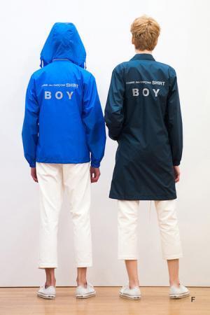 コム デ ギャルソン・シャツはパンチングで描くキュートなネイチャー【2016春夏メンズ】