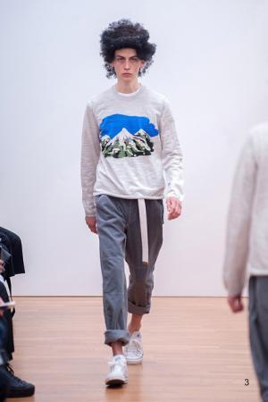 コム デ ギャルソン・シャツはパンチングで描くキュートなネイチャー【2016春夏メンズ】