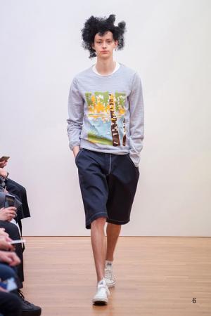 コム デ ギャルソン・シャツはパンチングで描くキュートなネイチャー【2016春夏メンズ】