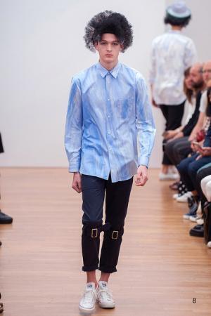 コム デ ギャルソン・シャツはパンチングで描くキュートなネイチャー【2016春夏メンズ】