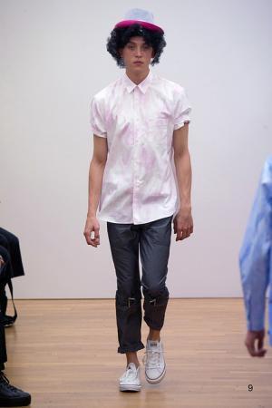 コム デ ギャルソン・シャツはパンチングで描くキュートなネイチャー【2016春夏メンズ】