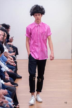 コム デ ギャルソン・シャツはパンチングで描くキュートなネイチャー【2016春夏メンズ】