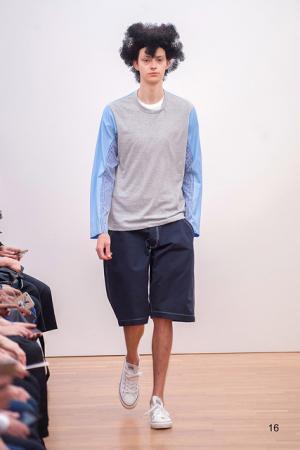 コム デ ギャルソン・シャツはパンチングで描くキュートなネイチャー【2016春夏メンズ】