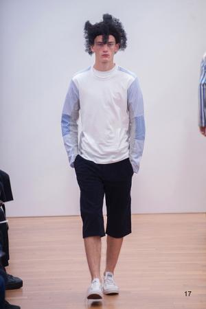 コム デ ギャルソン・シャツはパンチングで描くキュートなネイチャー【2016春夏メンズ】