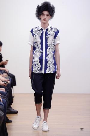 コム デ ギャルソン・シャツはパンチングで描くキュートなネイチャー【2016春夏メンズ】