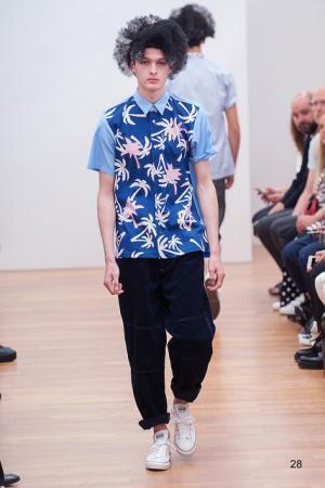 コム デ ギャルソン・シャツはパンチングで描くキュートなネイチャー【2016春夏メンズ】