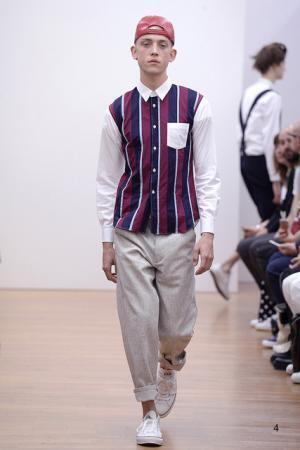 コム デ ギャルソン・シャツはパンチングで描くキュートなネイチャー【2016春夏メンズ】