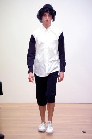 コム デ ギャルソン・シャツはパンチングで描くキュートなネイチャー【2016春夏メンズ】