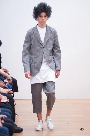 コム デ ギャルソン・シャツはパンチングで描くキュートなネイチャー【2016春夏メンズ】