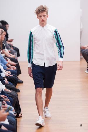 コム デ ギャルソン・シャツはパンチングで描くキュートなネイチャー【2016春夏メンズ】