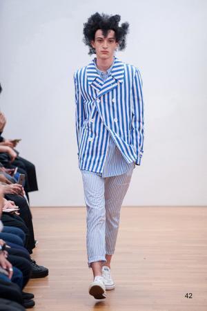 コム デ ギャルソン・シャツはパンチングで描くキュートなネイチャー【2016春夏メンズ】