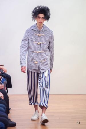 コム デ ギャルソン・シャツはパンチングで描くキュートなネイチャー【2016春夏メンズ】