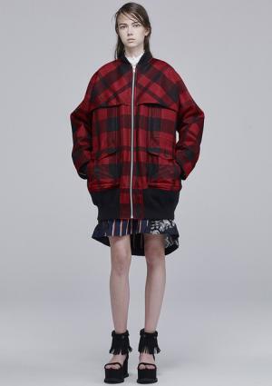 sacai初のプレコレクション、ルックを公開。sacai luckは一時休止【16年プレスプリング】