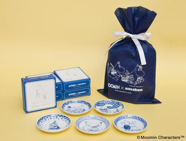 アマブロが日本伝統の絵付けで「ムーミン」の世界観を表現、“手塩皿”の新作発売