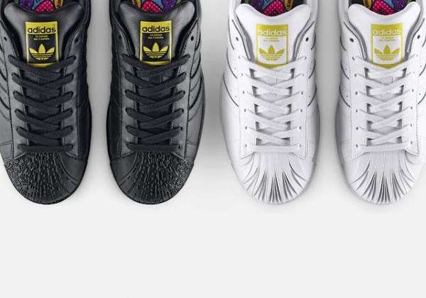 アディダス×ファレル・ウィリアムス「スーパーシェル」第2弾を発売。ザハ・ハディドも参加
