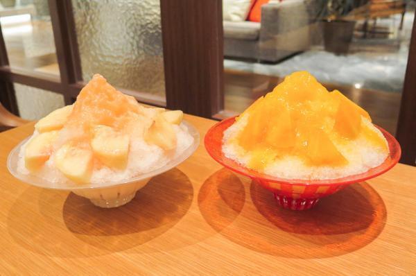 カフェ「賚果 RAIKA」の大人が嗜むフレッシュフルーツかき氷。新フレーバーは桃・プラム・パイナップル